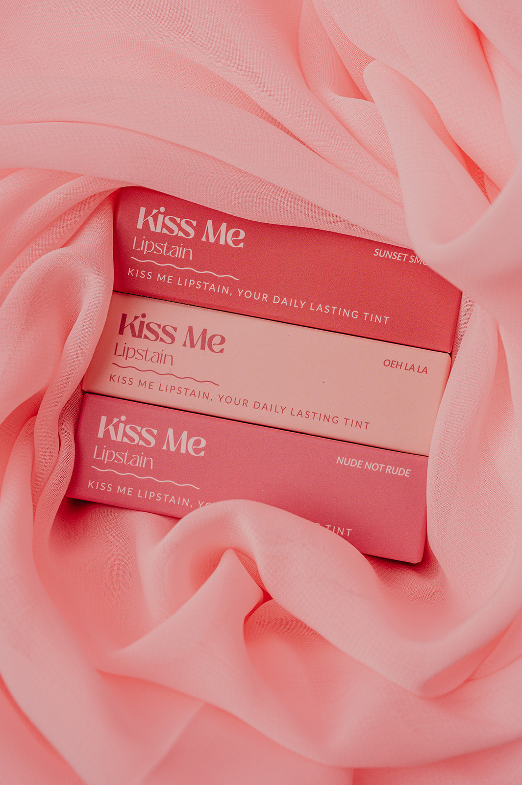 Kiss Me Lipstain blauwe glans voor natuurlijke tint