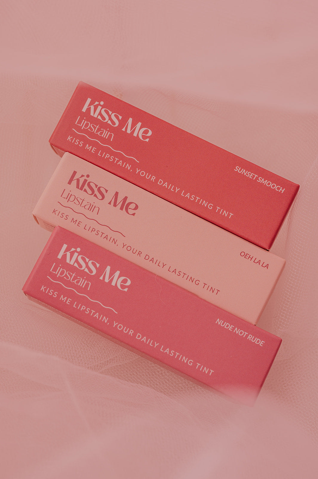 Kiss Me Lipstain blauwe glans voor natuurlijke tint