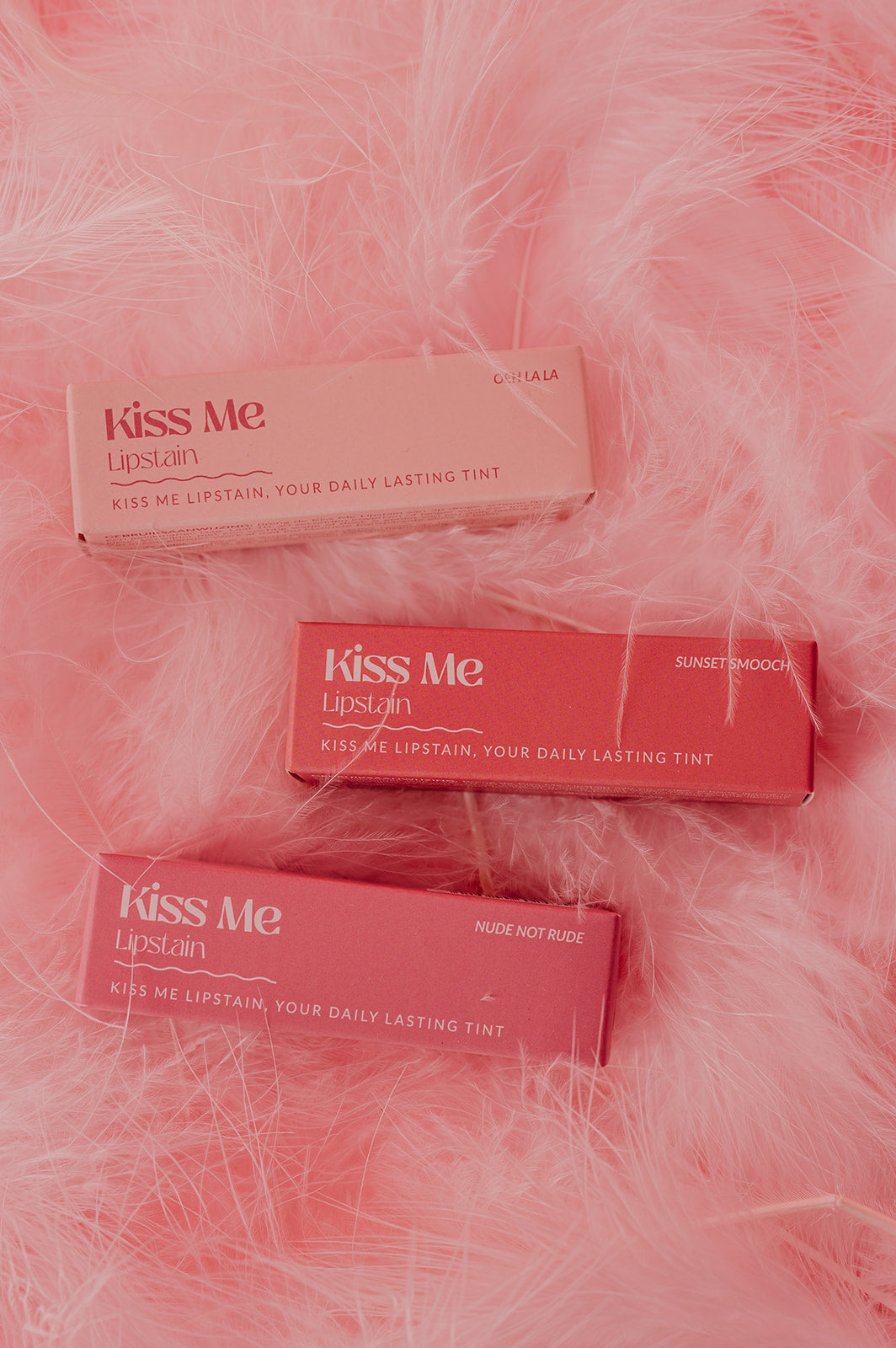 Kiss Me Lipstain blauwe glans voor natuurlijke tint