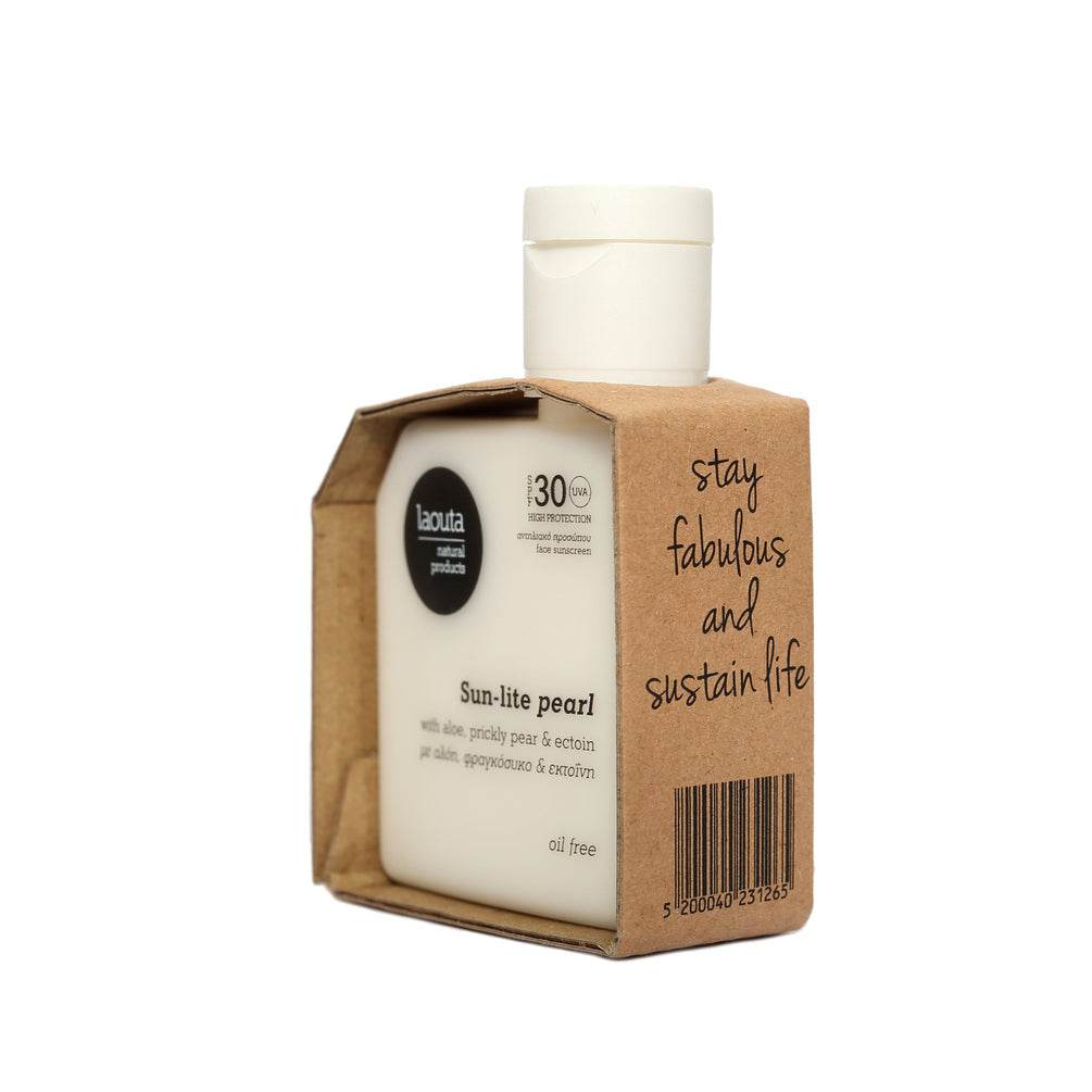 Laouta Sun Lite Pearl Face Sunscreen SPF 30 - Ilse de Beaute