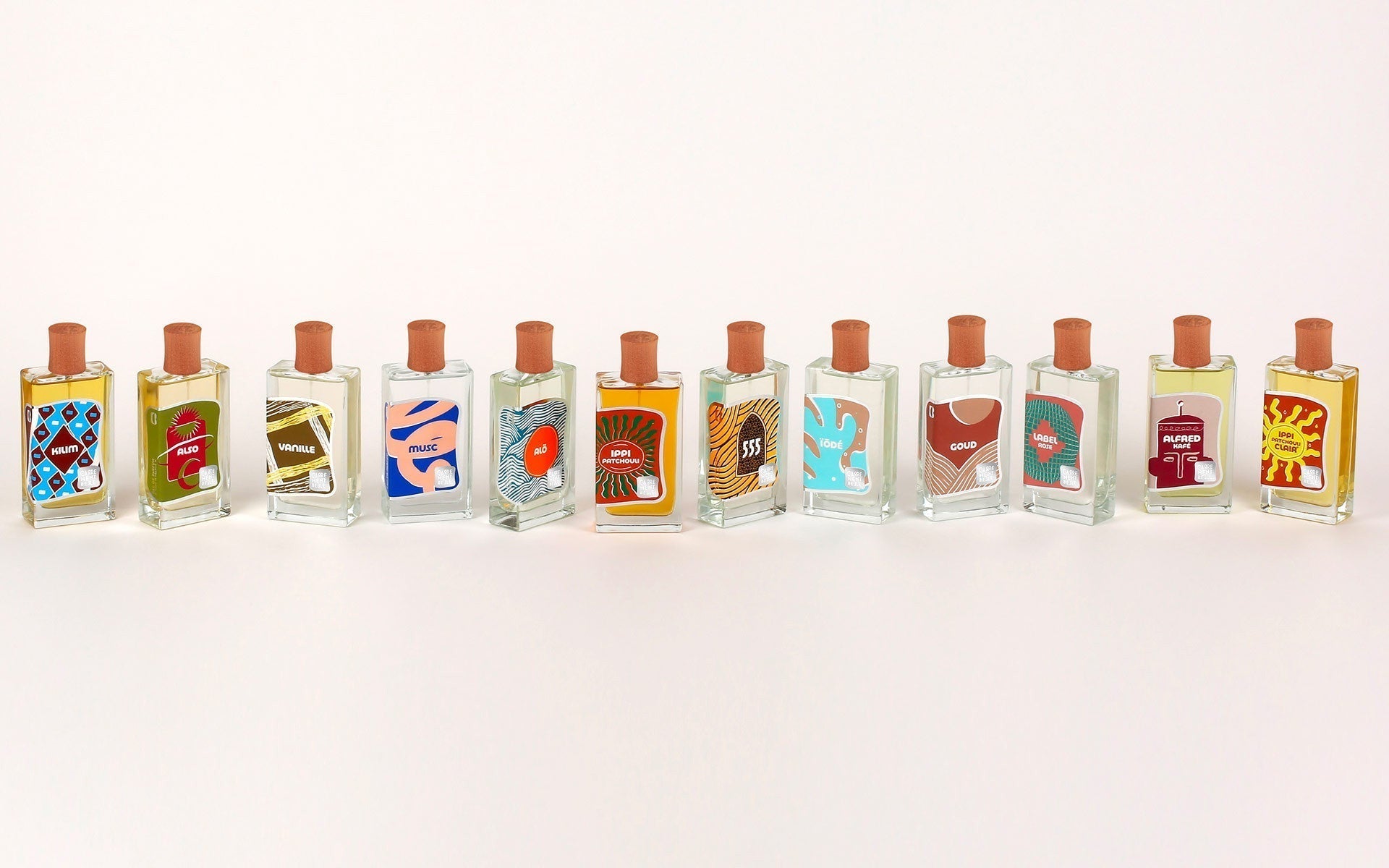 Range of Eau de Parfum from Carrement Belle in Belgium