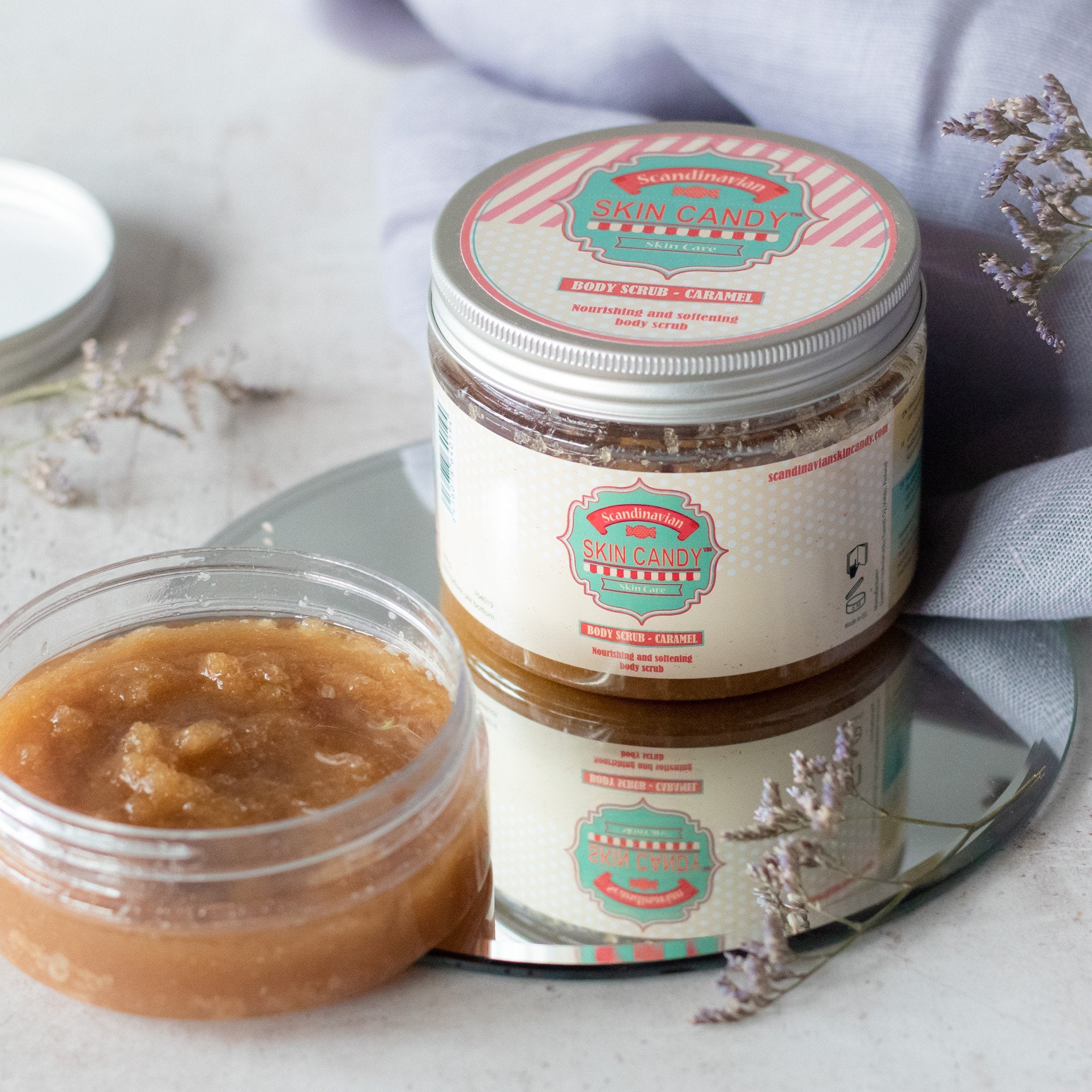 Skin Candy Body Scrub Caramel ontharen