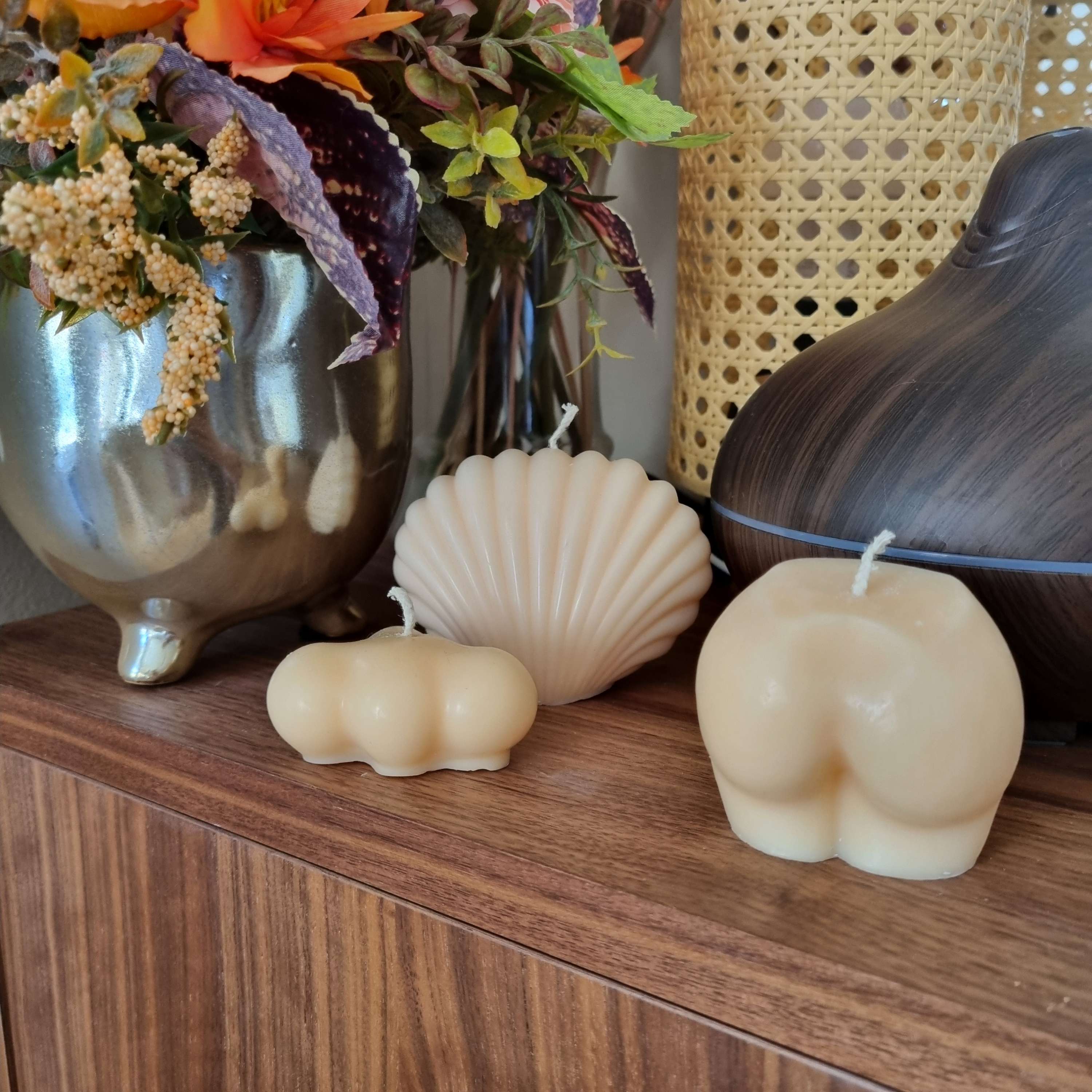 Handgemaakte kaarsen