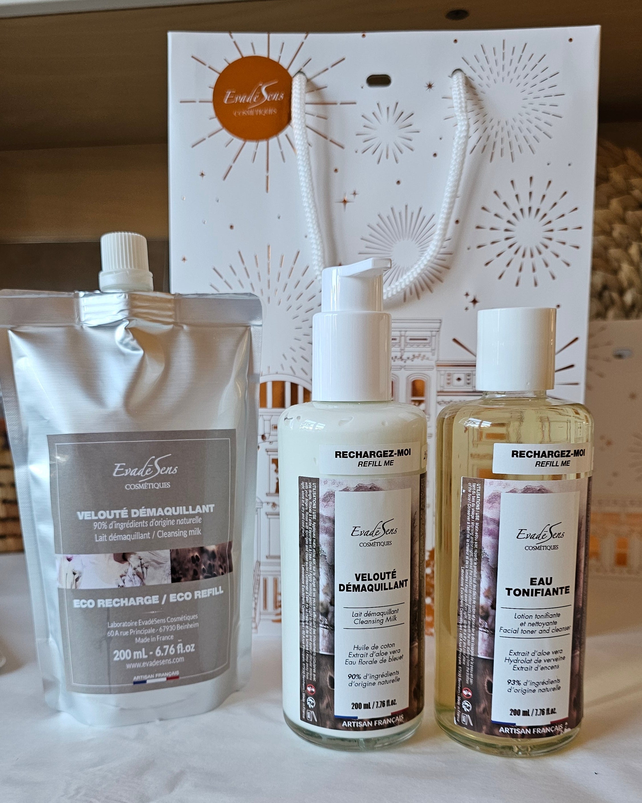 🌿 Basic Reinigingskit Coton – Zachte, Natuurlijke Reiniging voor de Gevoelige of Rijpe Huid