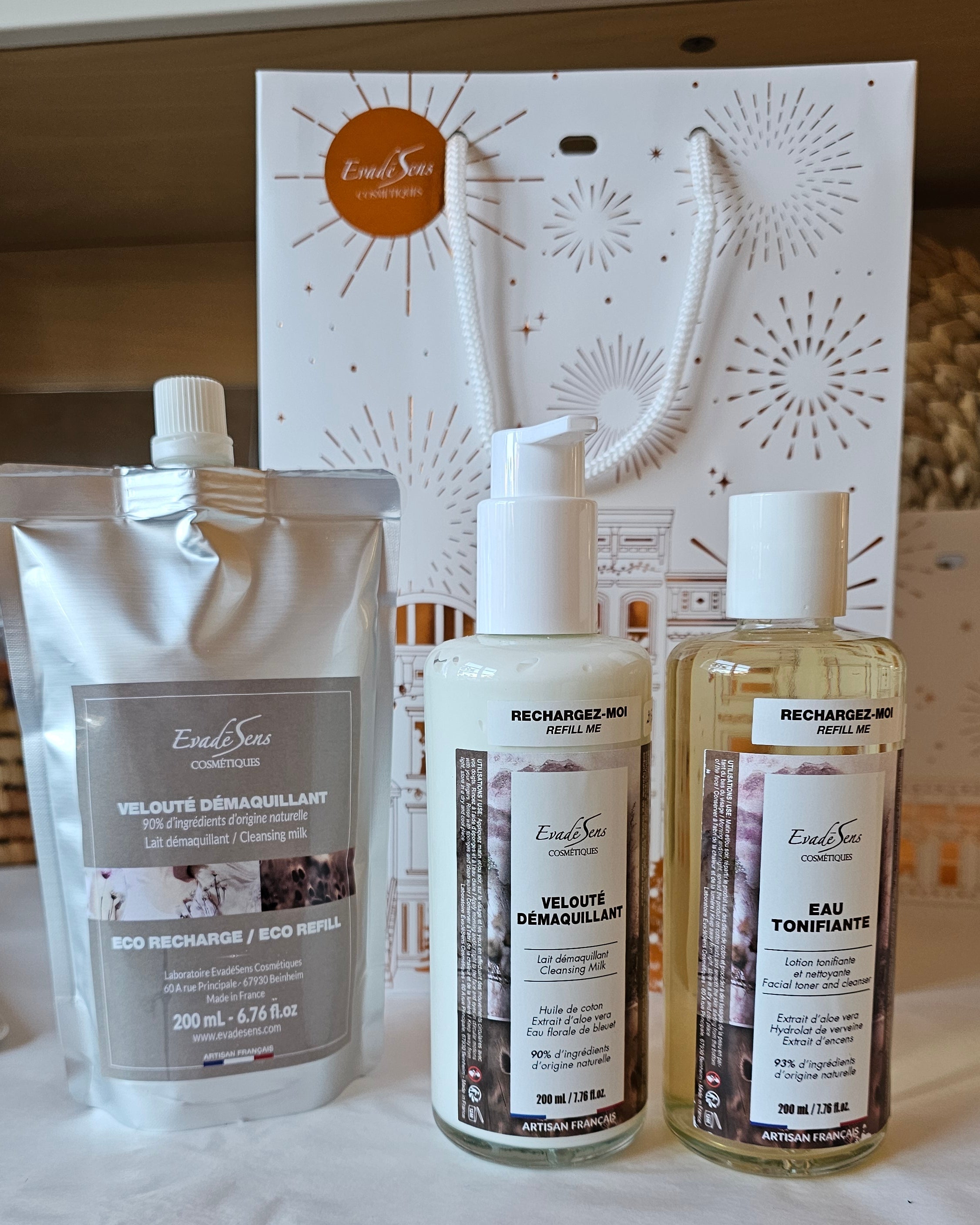 🌿 Basic Reinigingskit Coton – Zachte, Natuurlijke Reiniging voor de Gevoelige of Rijpe Huid