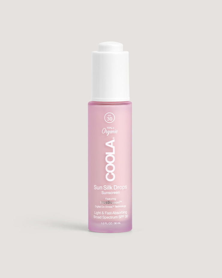 Face SPF 30 Sun Silk Organic Sunscreen Drops - COOLA