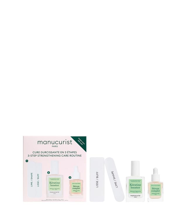 Manucurist Versterkende 3-Stappenkuur  — 1 Set 4stuks inbegrepen
