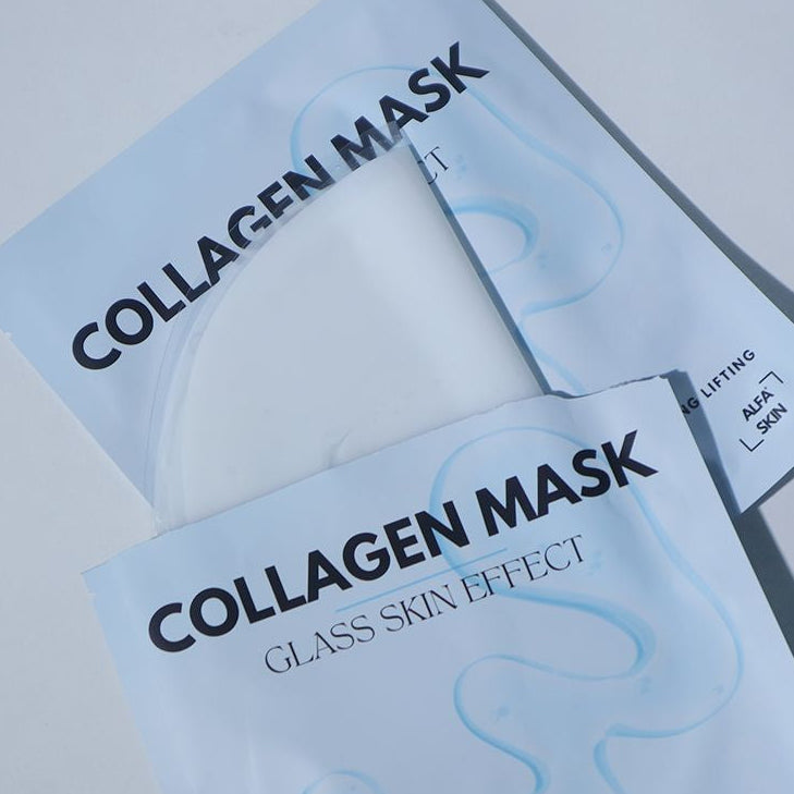 Alfa Skin Collageen Masker Glass Skin Glow Mask