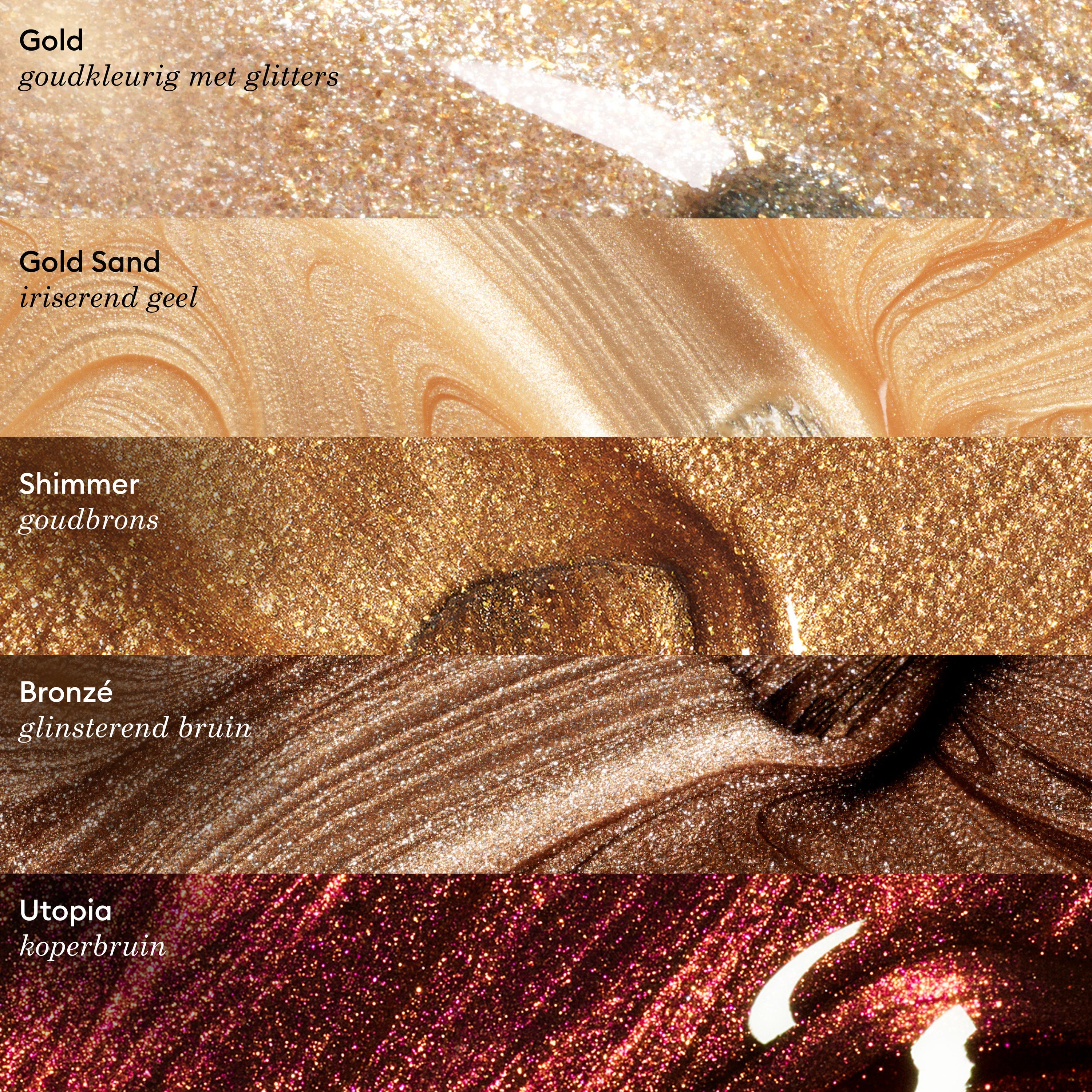 Manucurist Green Flash™ Semi-permanente Nagellak — Gold Sand