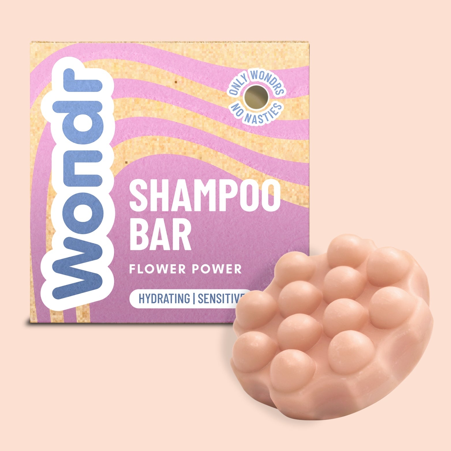 Wondr - Shampoo Bar Flower Power – zachte sulfaatvrije shampoo - Ilse de Beaute
