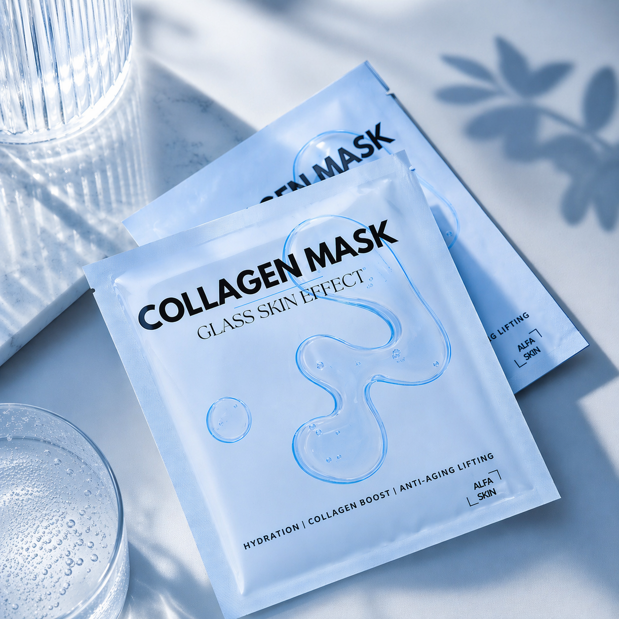 Alfa Skin Collageen Masker Glass Skin Glow Mask