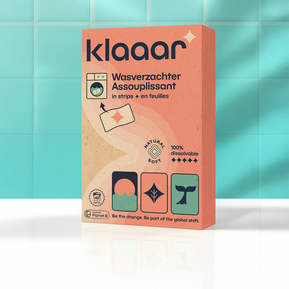 Klaaar milieuvriendelijke Wasstrips