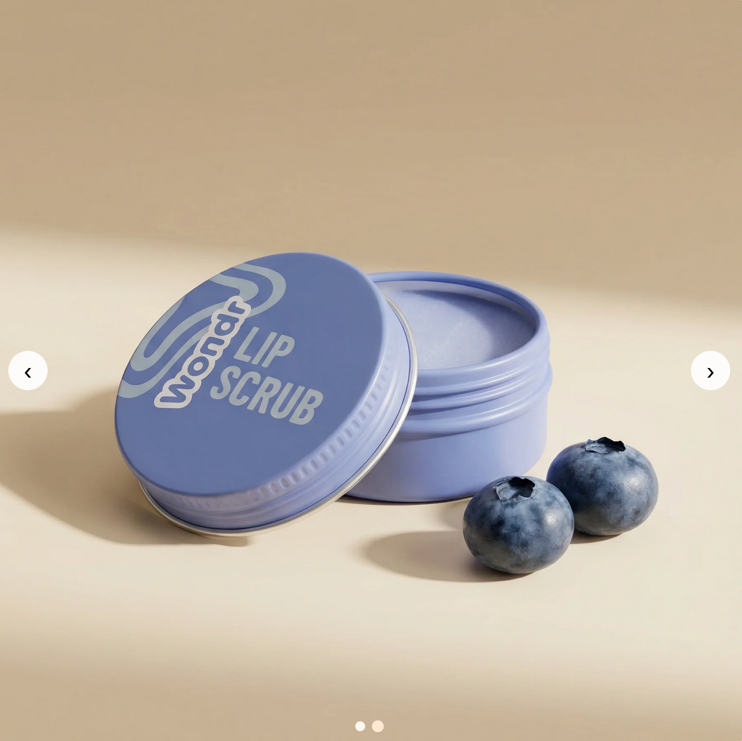 Wondr - Lip Scrub - Zachte Exfoliatie Blueberry