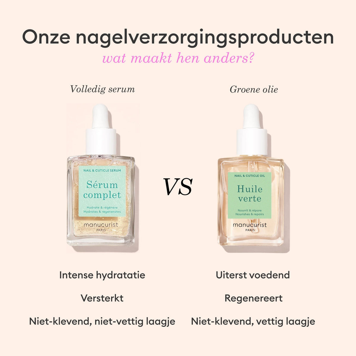 Manucurist Versterkende 3-Stappenkuur  — 1 Set 4stuks inbegrepen