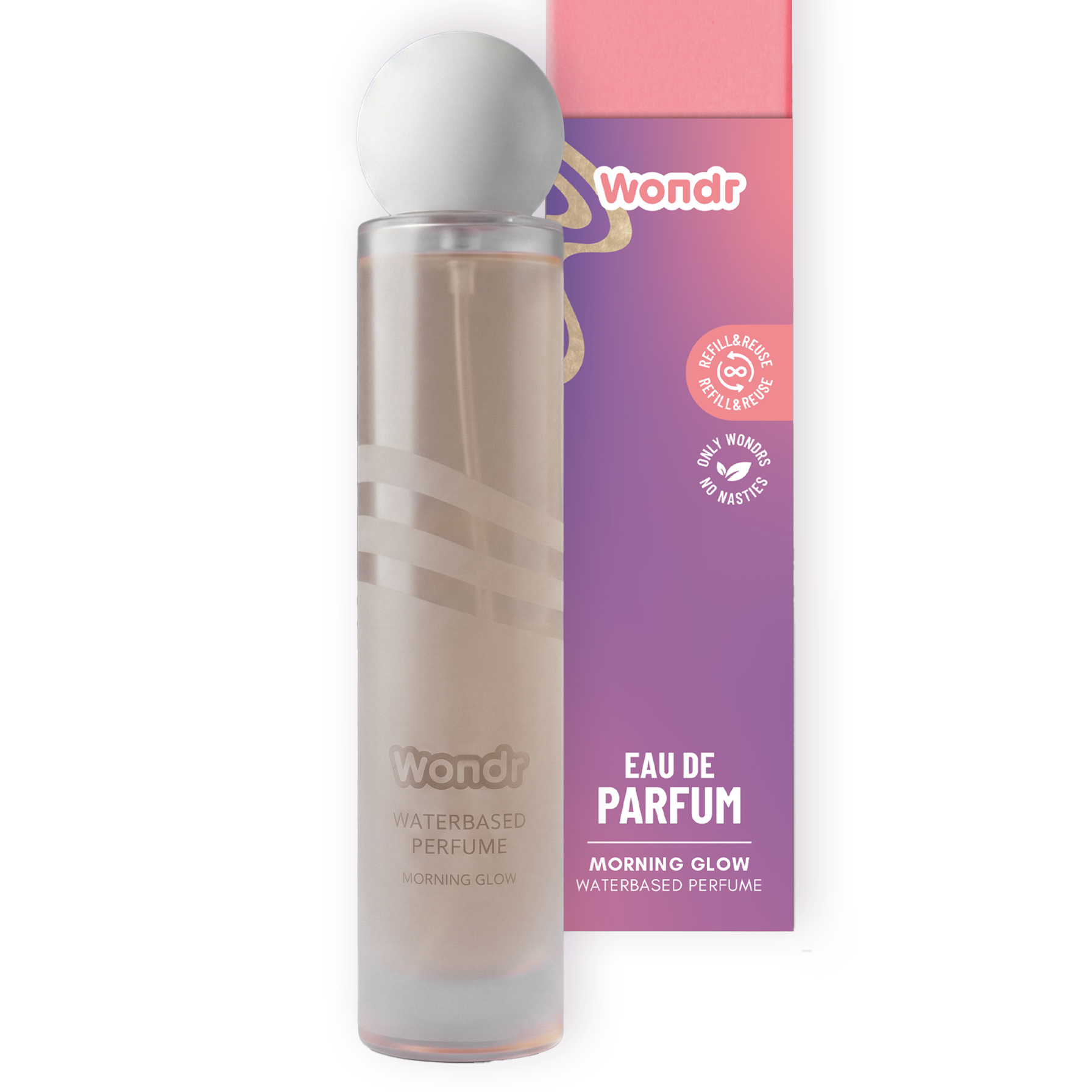 Packshot Wondr Alcoholvrij Parfum Morning Glow