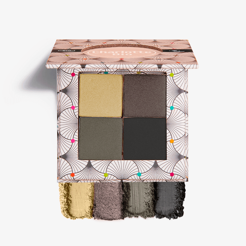 Organic Eye shadow Silver Smokey Charlotte Bio - Ilse de Beaute