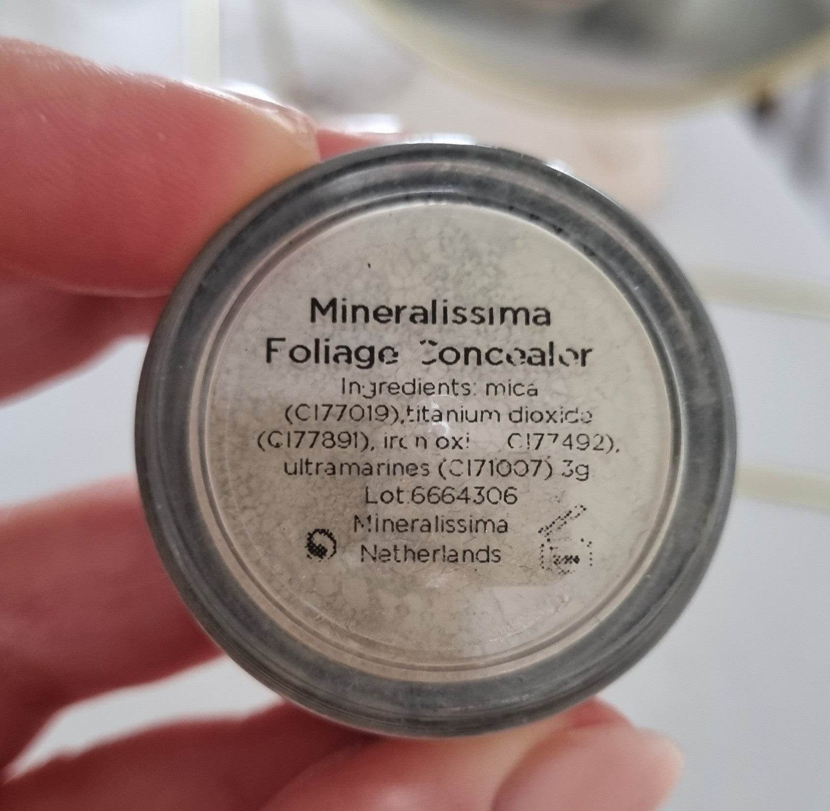 Mineralissima Foliage Concealer tegen roodheden - Ilse de Beaute