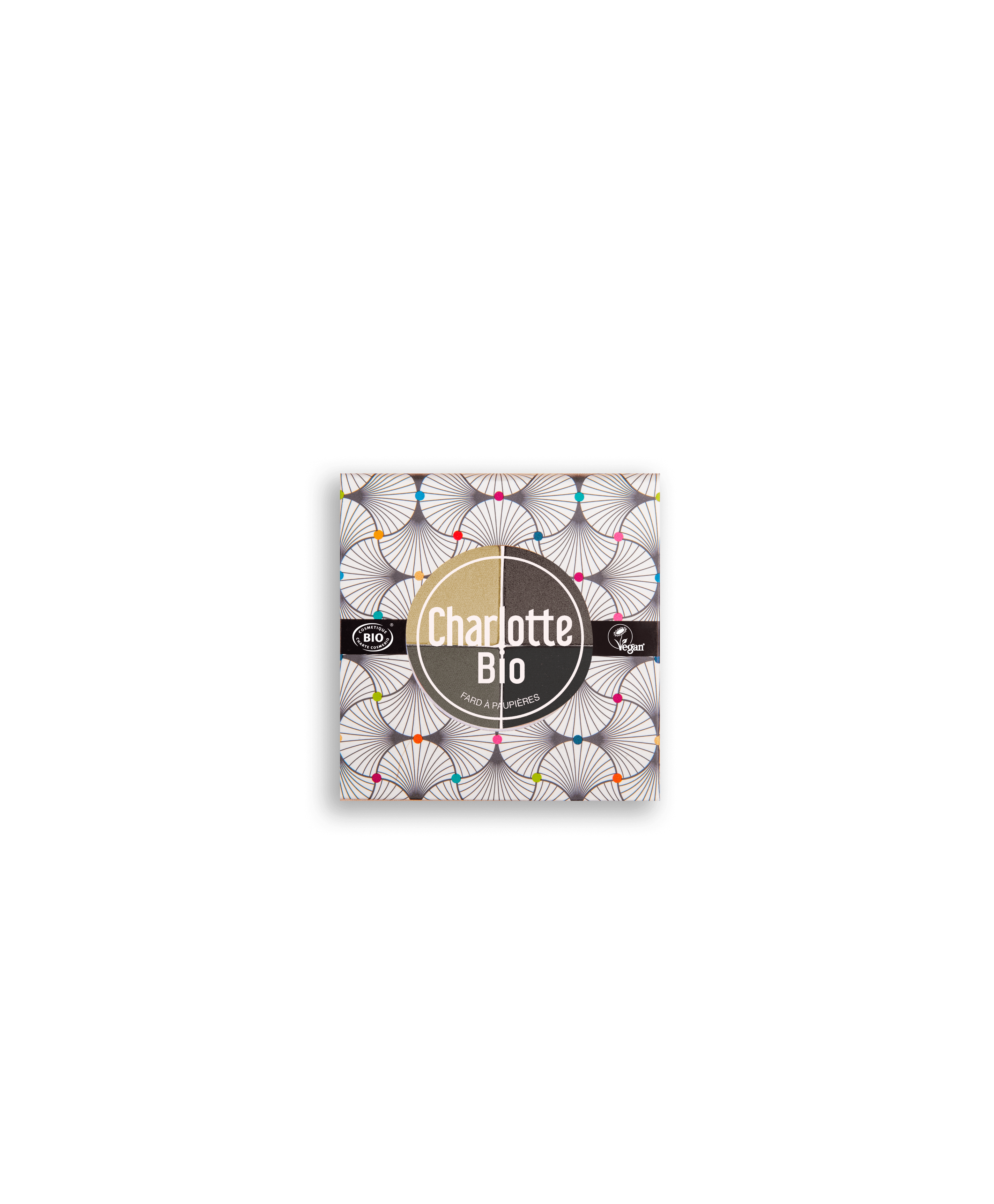 Organic Eye shadow Silver Smokey Charlotte Bio - Ilse de Beaute