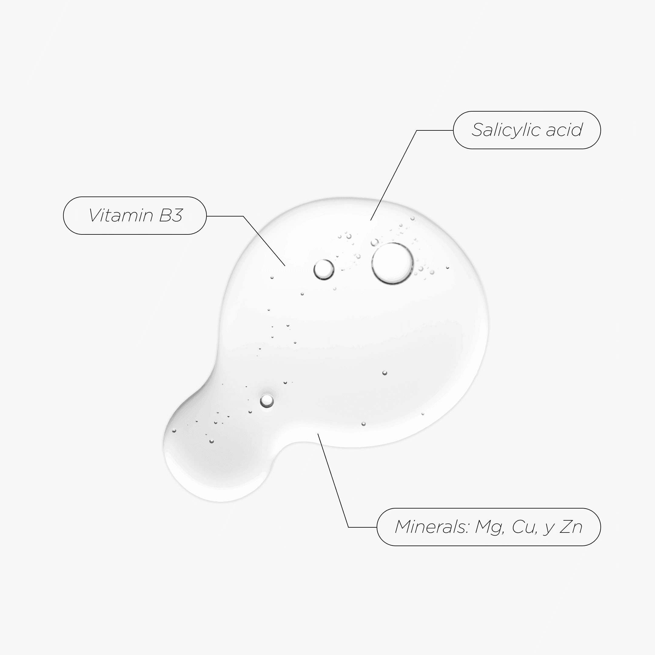 Pure Shine Control - Salicylic Serum voor acne - Ilse de Beaute