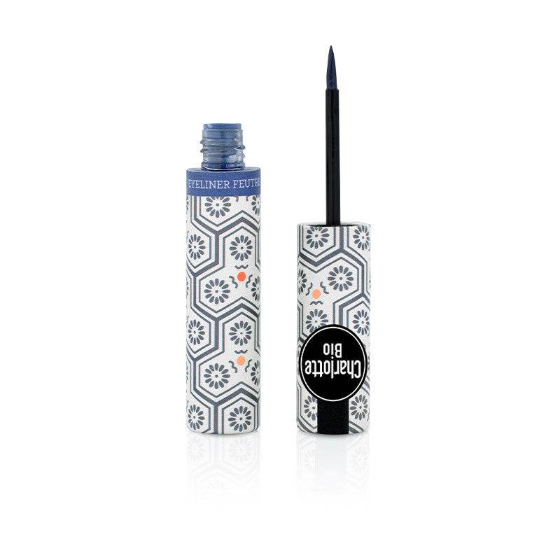 Organic Night Blue Felt tip Eye Liner - Ilse de Beaute