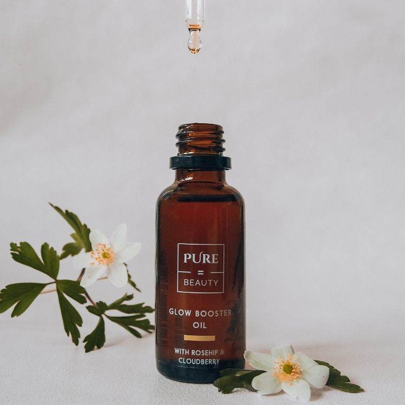 Glow Booster Face Oil - Rosehip & Cloudberry - Pure = Beauty - Ilse de Beaute