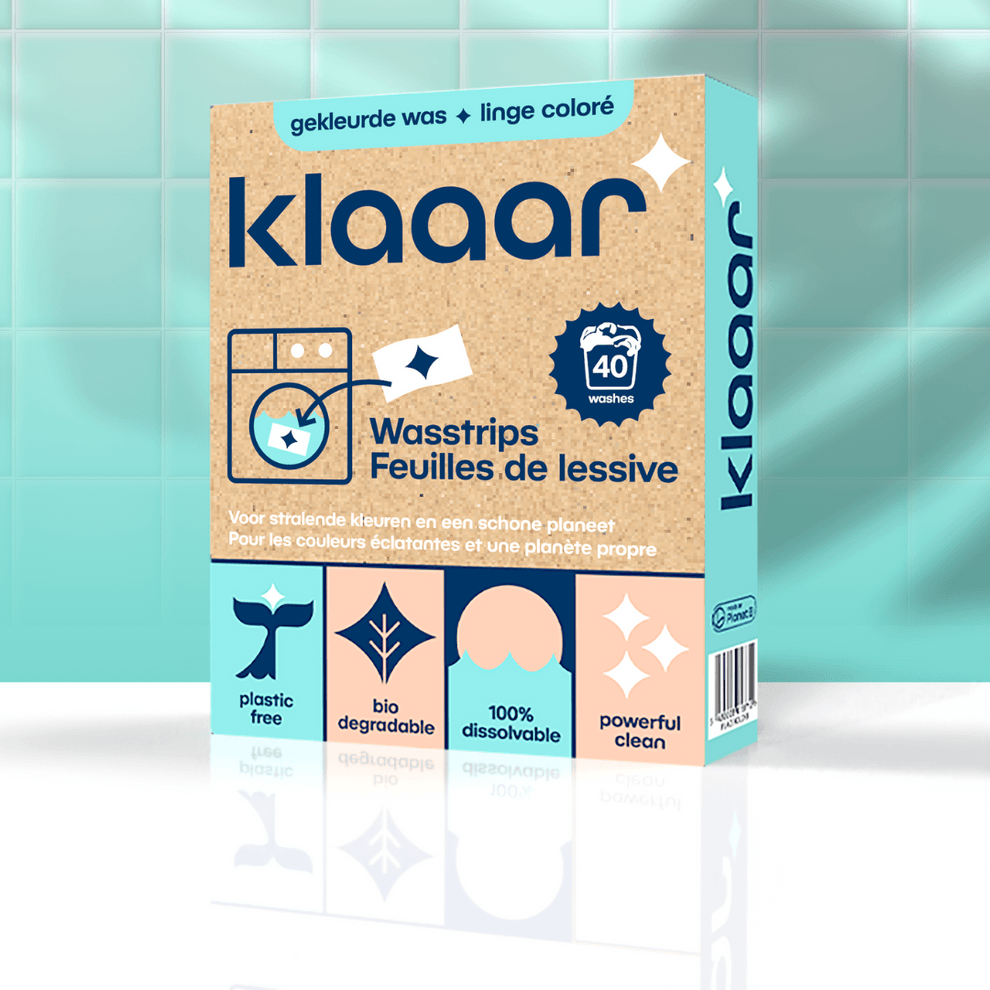 Klaaar milieuvriendelijke Wasstrips - Ilse de Beaute