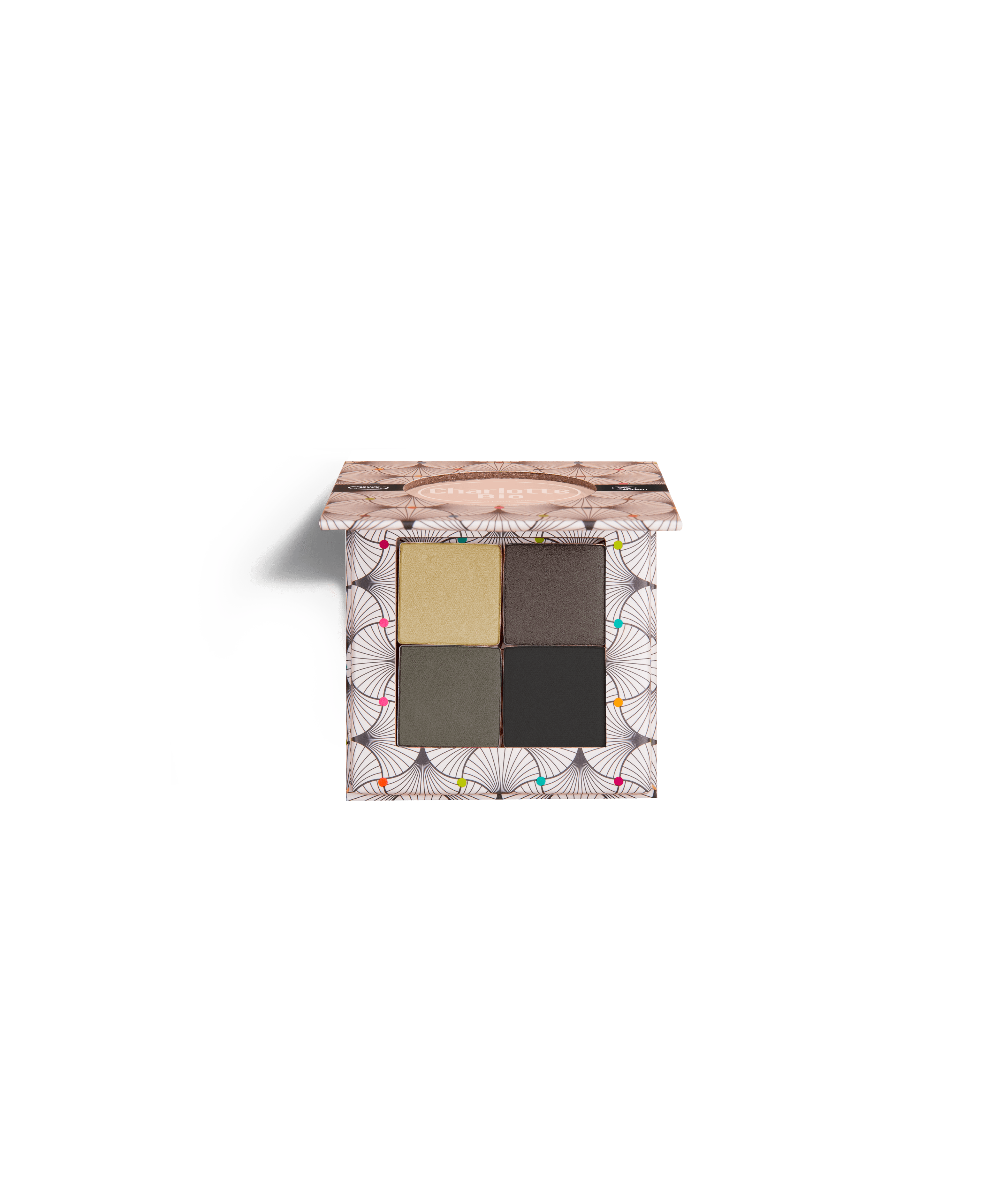 Organic Eye shadow Silver Smokey Charlotte Bio - Ilse de Beaute