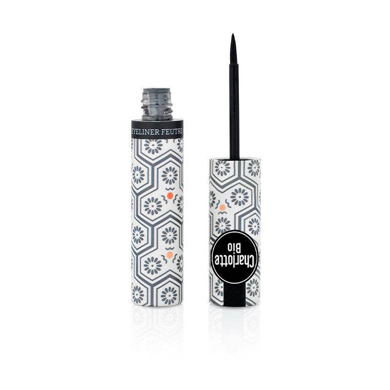 Organic Black Felt tip Eye Liner - Ilse de Beaute