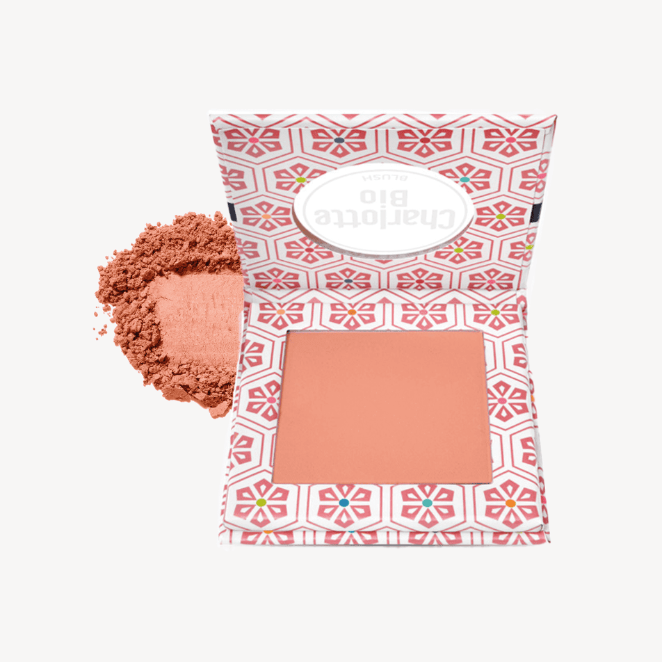 Organic Coral Pink Blush - Ilse de Beaute