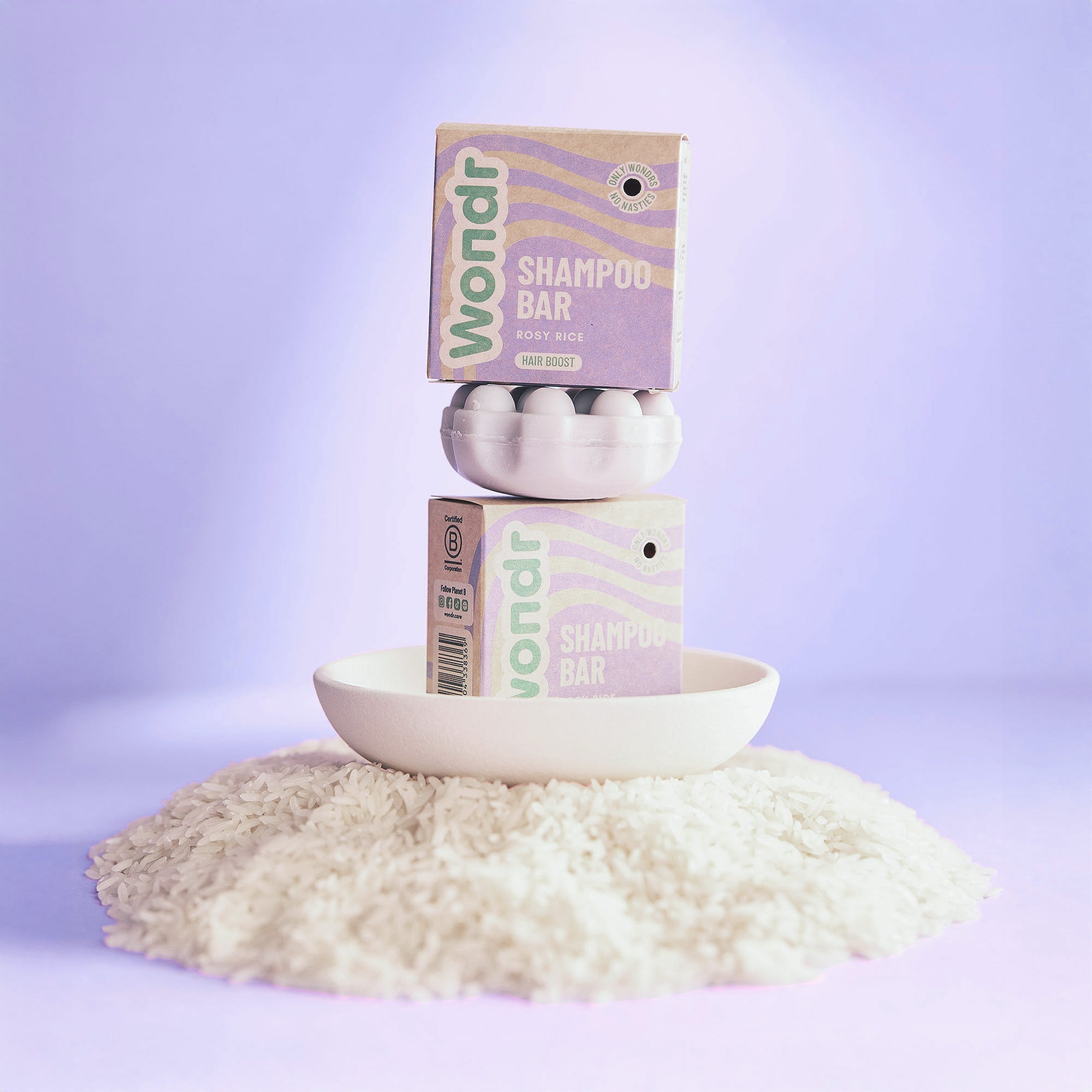 Wondr - Shampoo Bar Rosy Rice